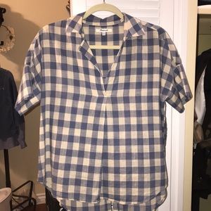 Madewell Courier Back Button Top
